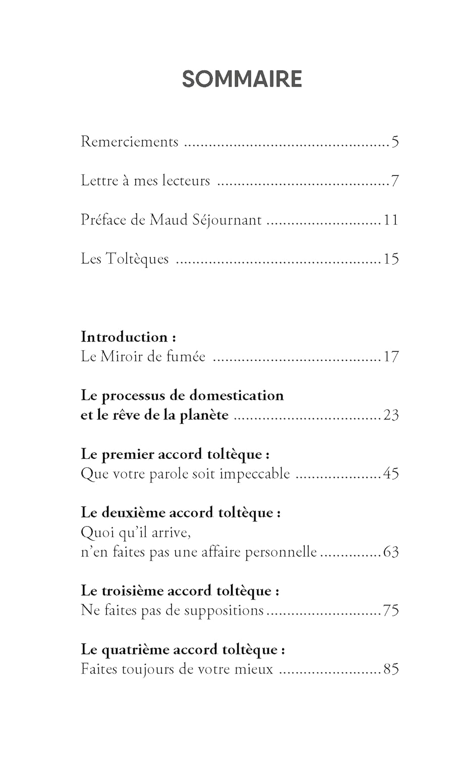 Les Quatre Accords toltèques