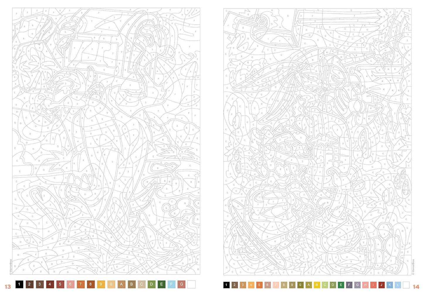 Coloriages mystères - Looney Tunes T3