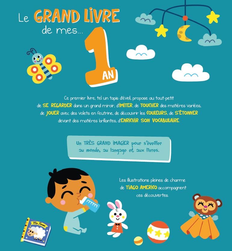 Le grand livre de mes 1 an