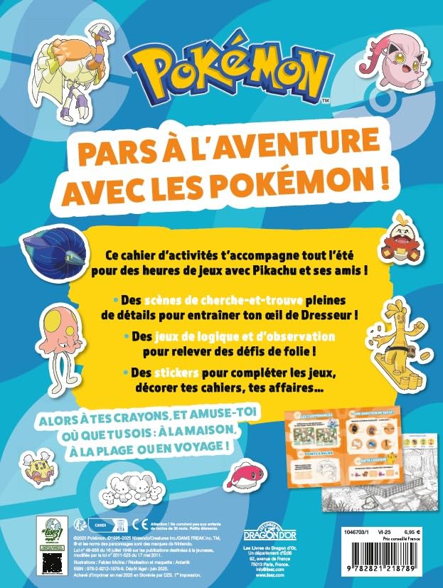 Pokémon - Mes vacances Pokémon
