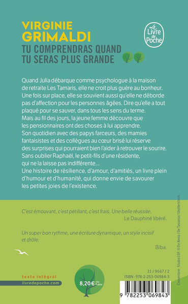 Tu comprendras quand tu seras plus grande