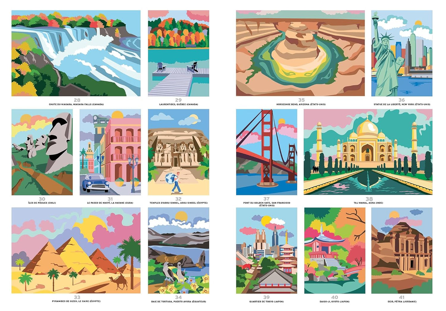 Coloriages mystères - Le Routard - Voyages autour du monde