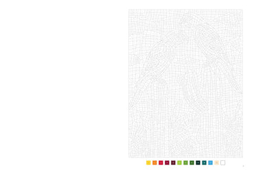 Merveilleux animaux - 40 coloriages mystère