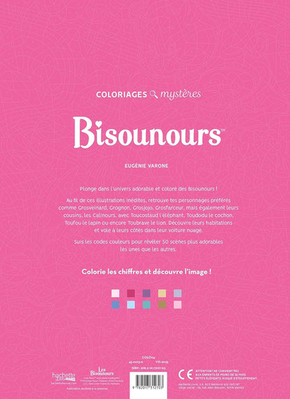 Coloriages mystères - Bisounours