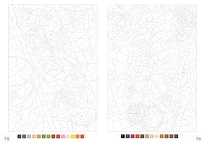 Coloriages mystères - Japon