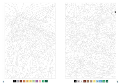Coloriages mystères - Animaux du monde