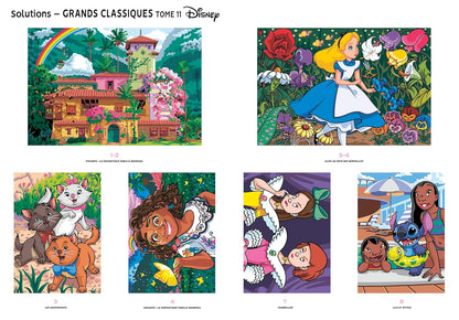 Coloriages mystères Disney - Les Grands classiques Tome 11