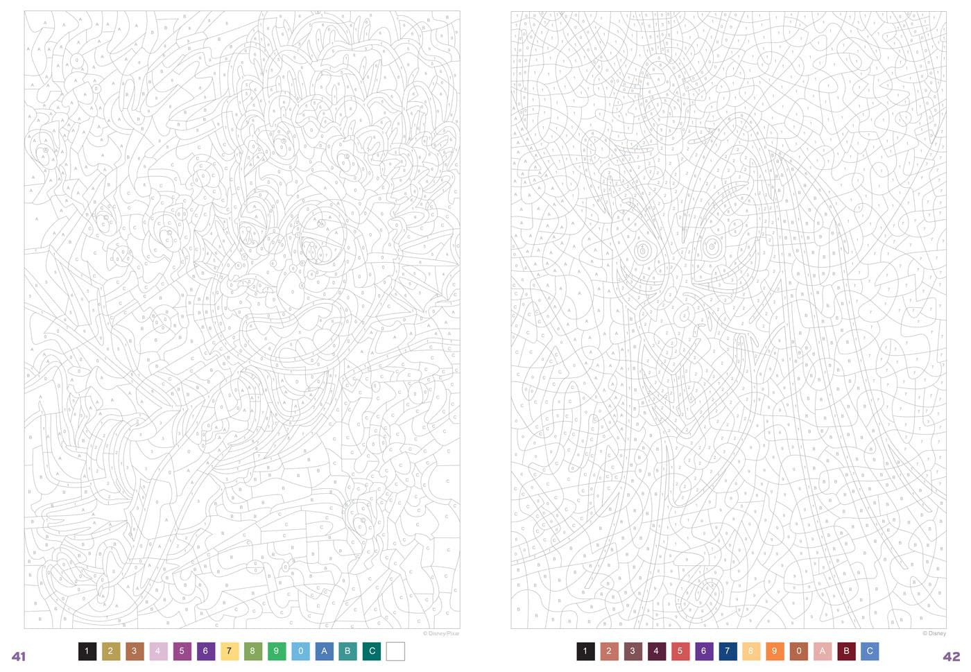 Coloriages mystères Disney -  Les Grands classiques Tome 12