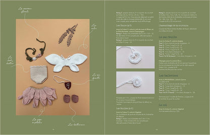 Adorables poupées au crochet - Modèles à personnaliser et garde-robe