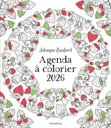 Agenda à colorier 2026