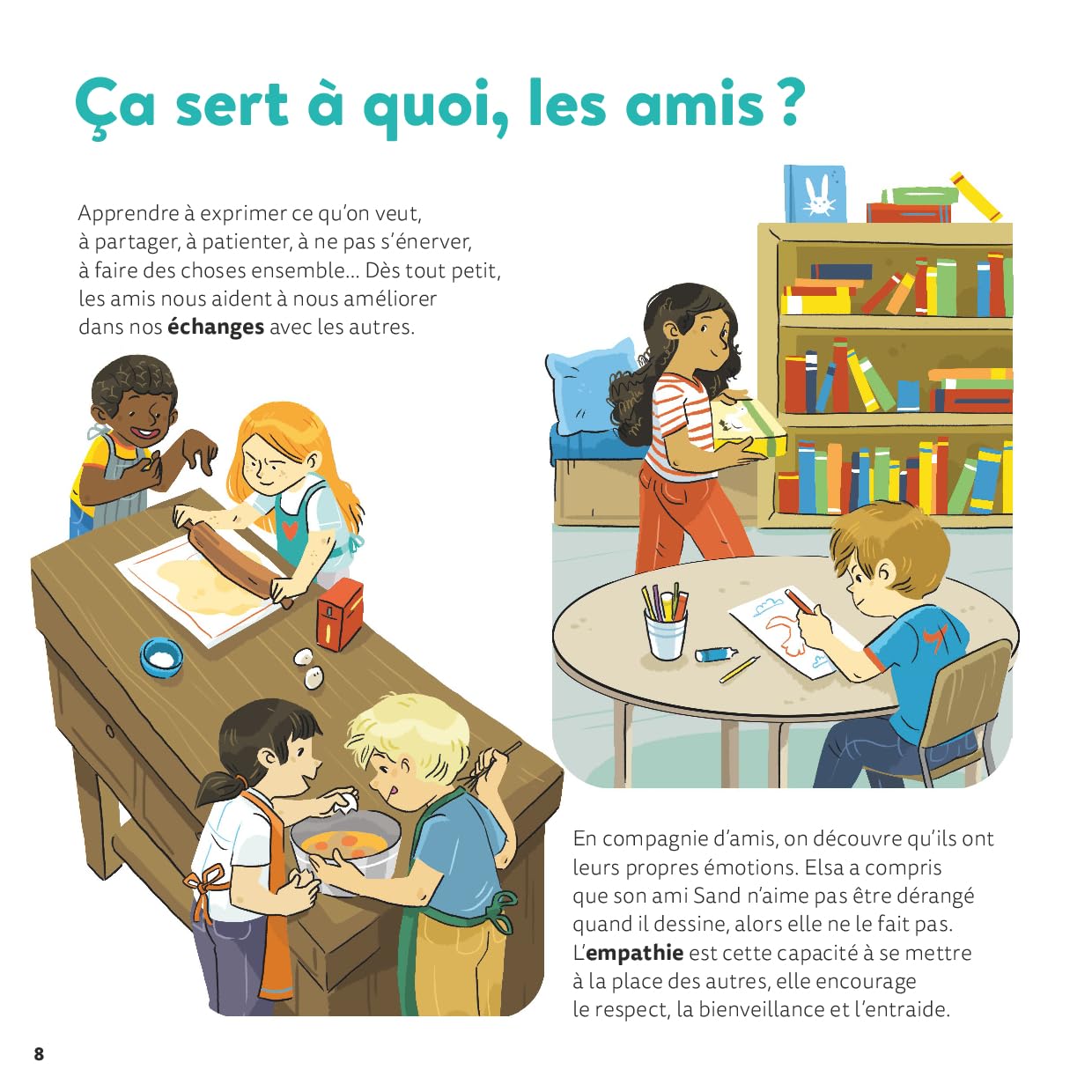 MES P'TITES QUESTIONS - L'Amitié - Dès 7 ans