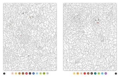 DISNEY PRINCESSES - Mes Coloriages Magiques - Mystères (7+) - Love Stories