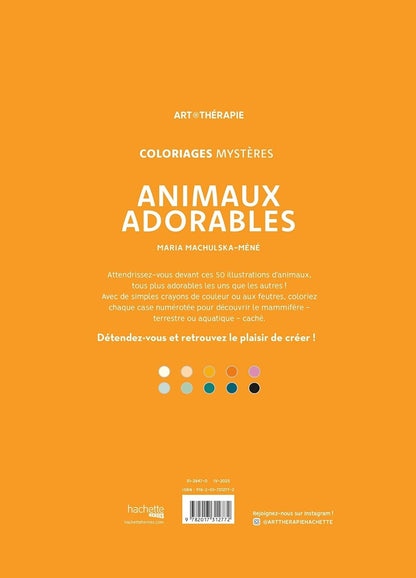 Coloriages mystères - Animaux adorables