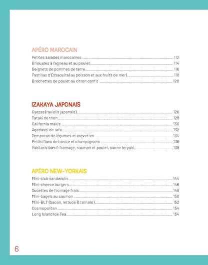 Apéros du monde