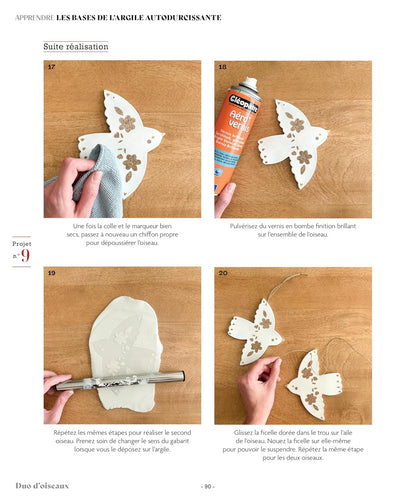 Apprendre les bases de l'argile autodurcissante en 10 leçons