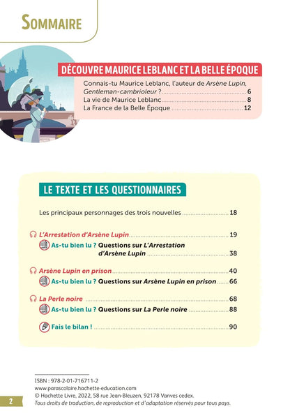 Bibliocollège - Arsène Lupin "Gentleman cambrioleur", Maurice Leblanc