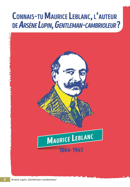 Bibliocollège - Arsène Lupin "Gentleman cambrioleur", Maurice Leblanc