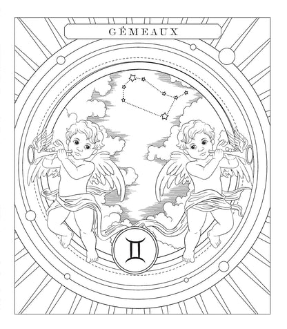 Astrologie - Livre de coloriage