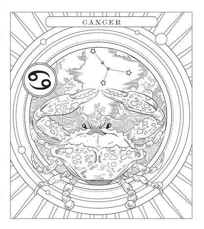 Astrologie - Livre de coloriage