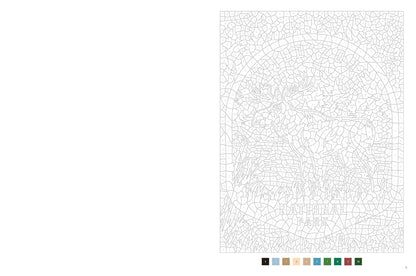 Blasons américains - 40 Coloriages mystère !