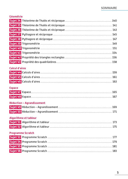 Annales BREVET 2025 - Tout-en-un 3e (Toutes les matières) - sujets et corrigés
