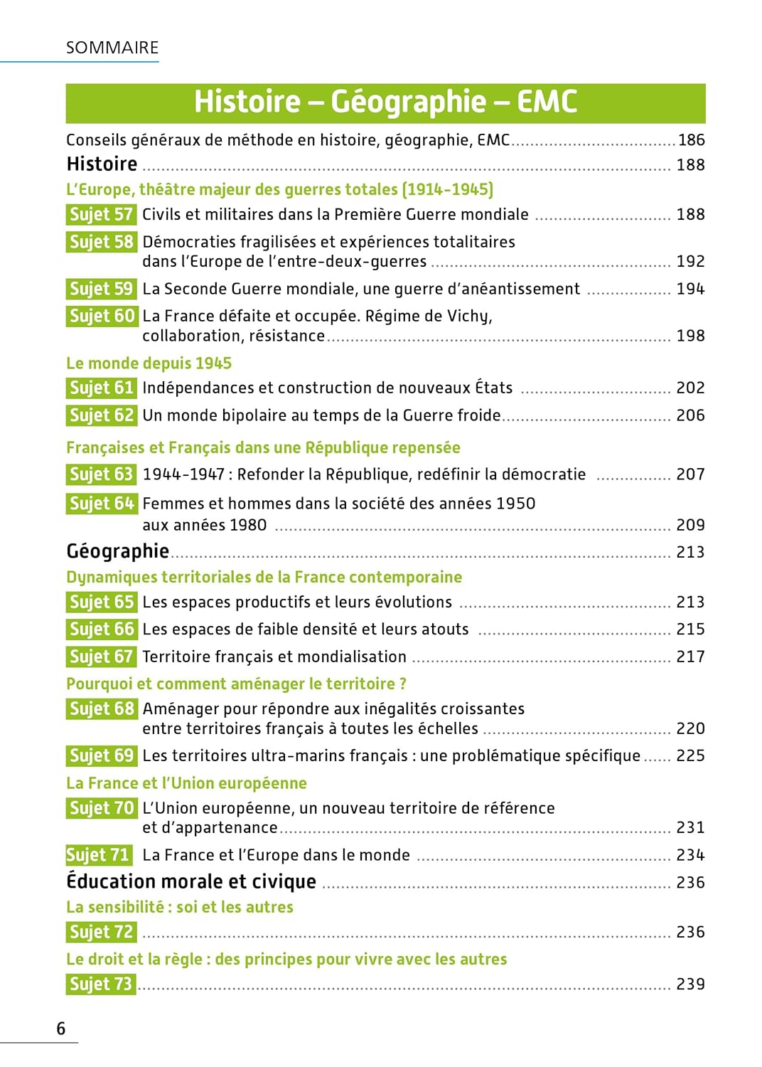 Annales BREVET 2025 - Tout-en-un 3e (Toutes les matières) - sujets et corrigés