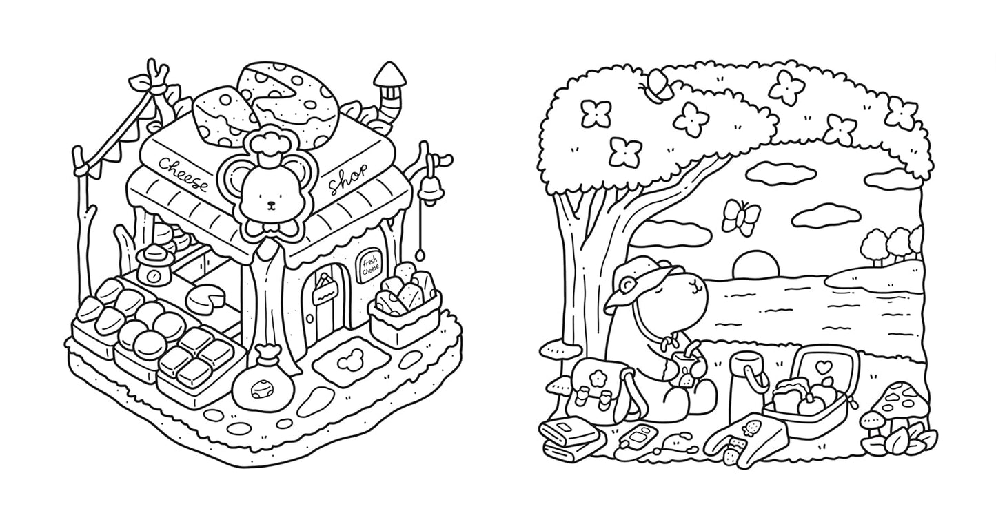 Ma bulle cosy - Coco wyo - Livre de coloriage - Cosy colo