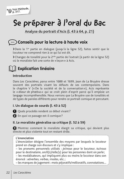 BiblioLycée - Les Caractères, La Bruyère - BAC 2025