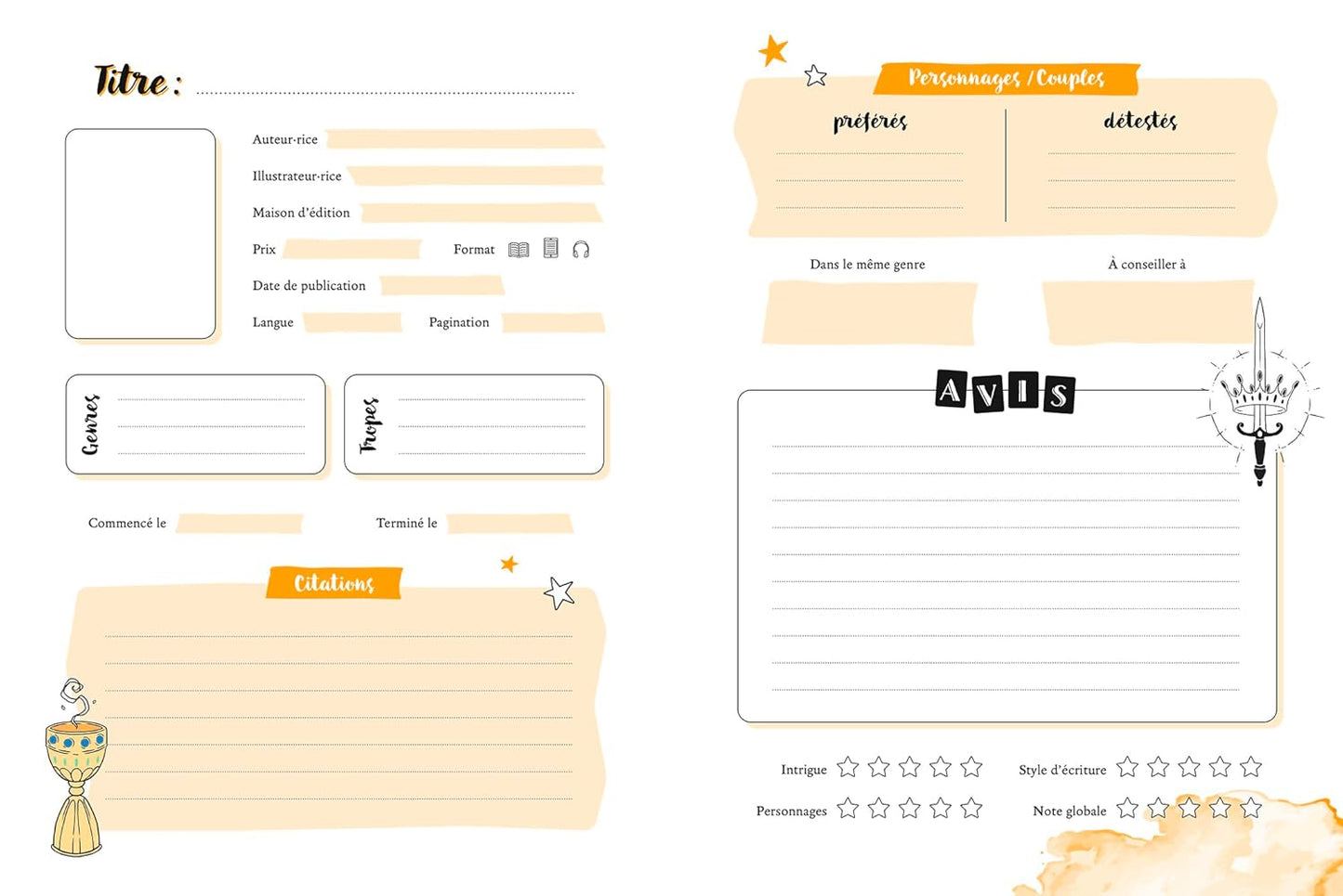 Carnet de lectures