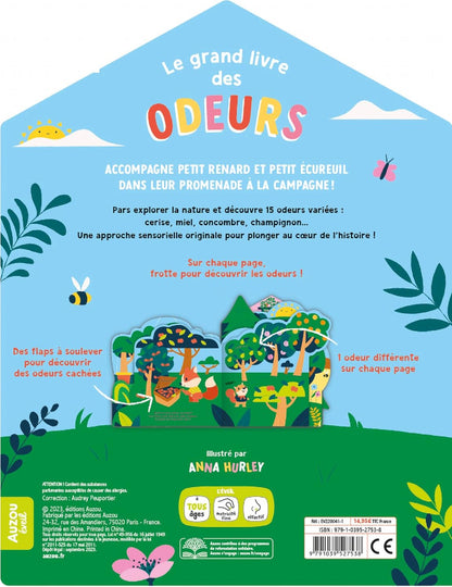 LE GRAND LIVRE DES ODEURS - BALADE A LA CAMPAGNE