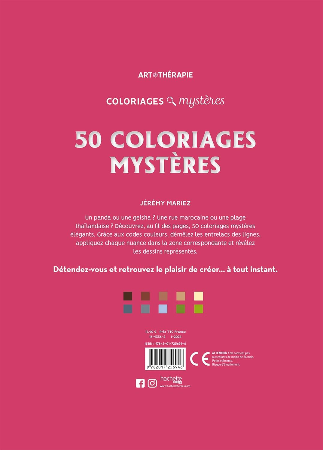50 coloriages mystères