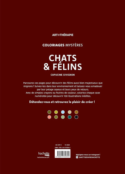Coloriages mystères - Chats et félins
