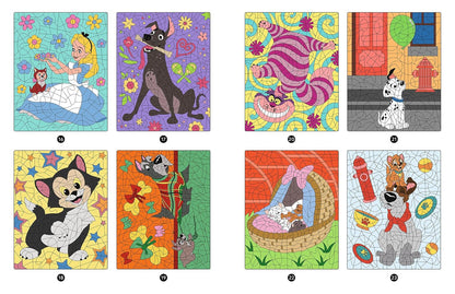 DISNEY - Mes Coloriages Magiques Mystères - Spécial chiens et chats