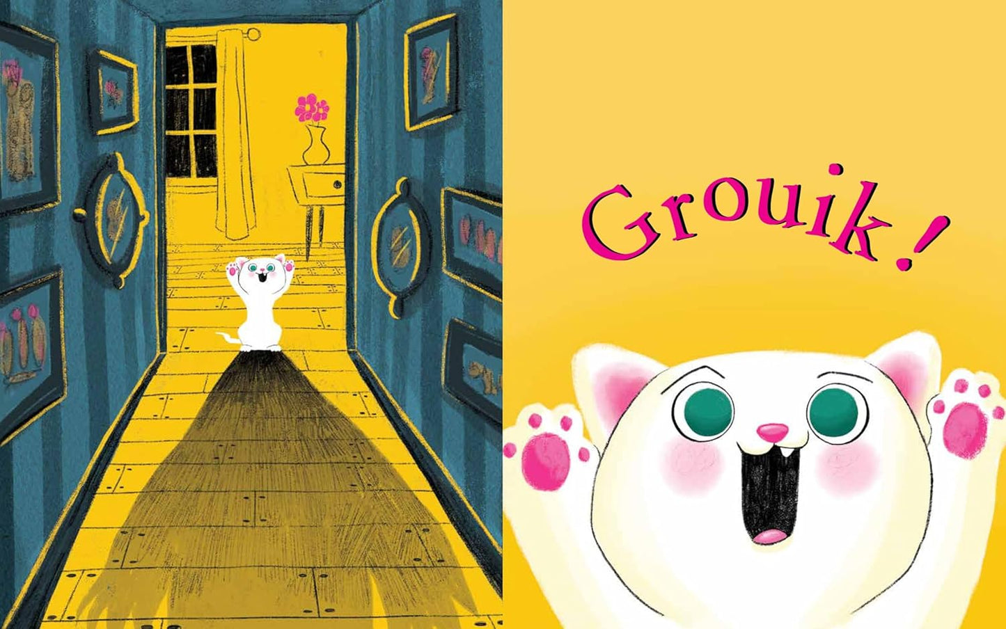 L'abominable chaton qui fait très peur !