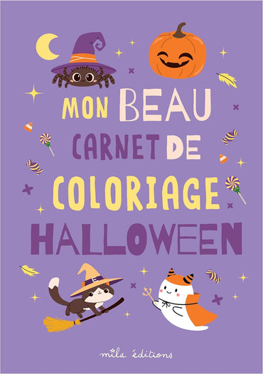 Mon beau carnet de coloriage : Halloween