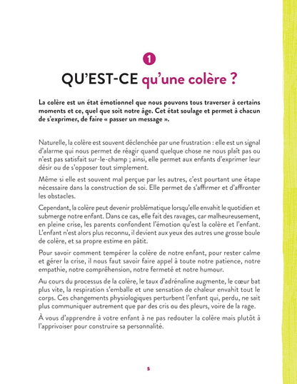 Le cabinet des émotions : Aidez votre enfant à gérer ses colères