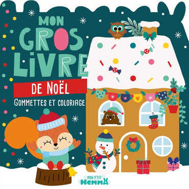 Mon P'tit Hemma - Mon gros livre de Noël - Gommettes et coloriage