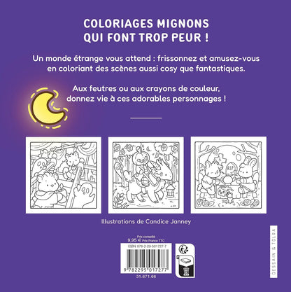 Cosy Spooky - Jade Summer - Coloriages mignons qui font trop peur pour adultes - Cosy colo