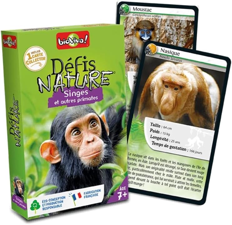 DEFIS NATURE - SINGES ET AUTRES PRIMATES