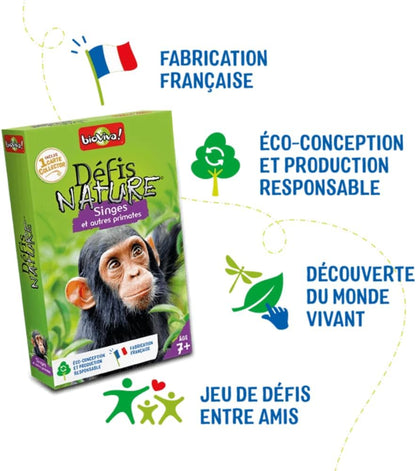 DEFIS NATURE - SINGES ET AUTRES PRIMATES