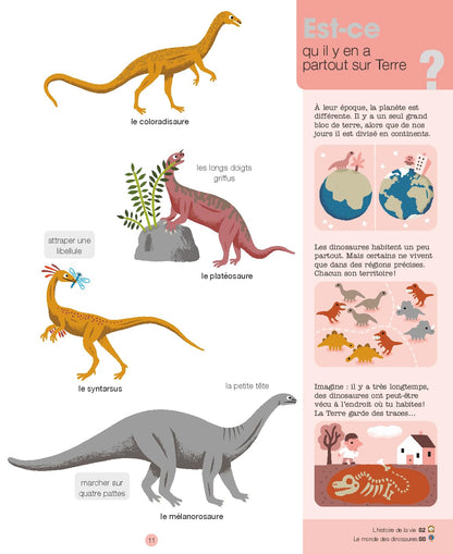 MES ANNÉES POURQUOI - Les Dinosaures - Dès 4 ans