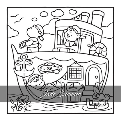Doux et cosy - Jade Summer - Coloriages chaleureux, mignons et relaxants pour adultes - Cosy colo