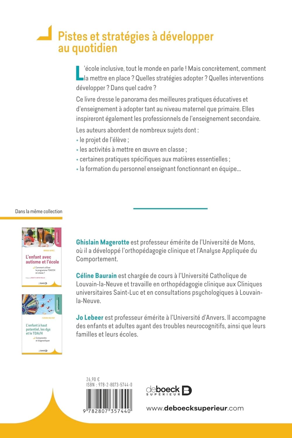 Vers une école inclusive