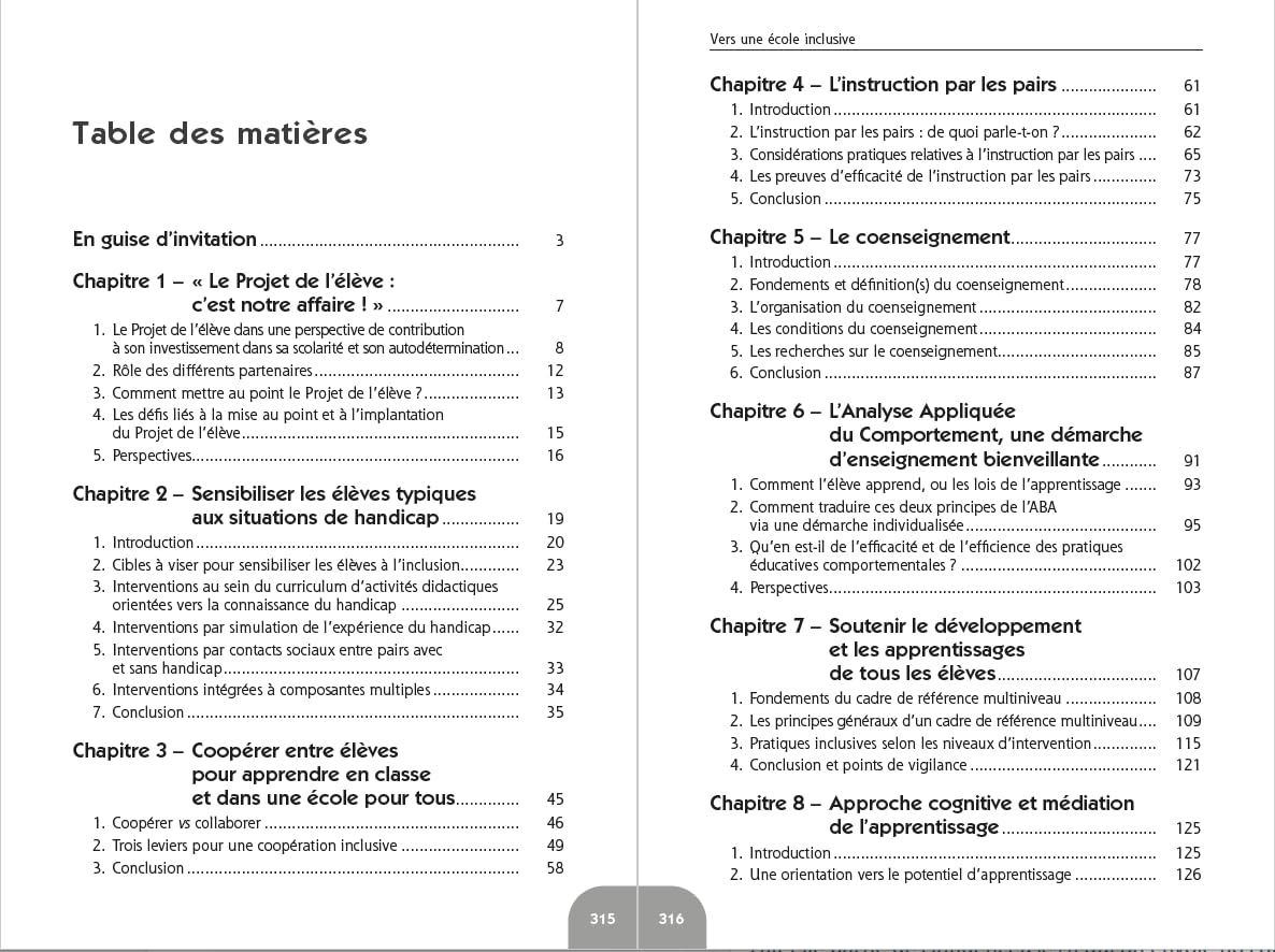 Vers une école inclusive