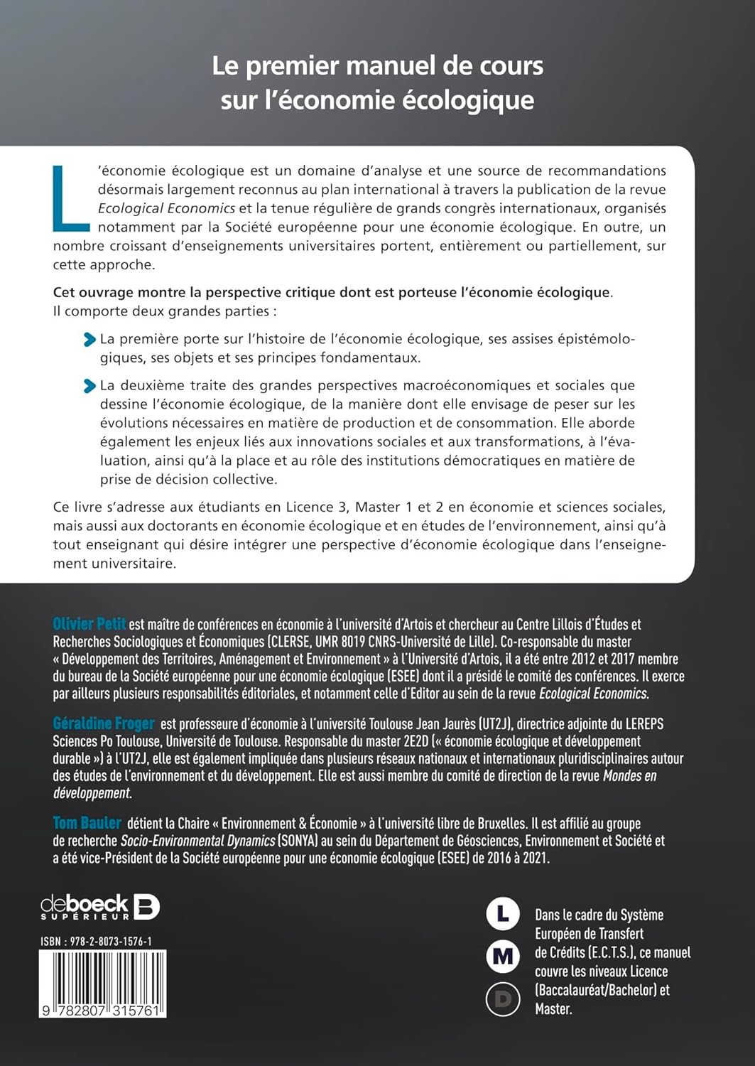 Économie écologique