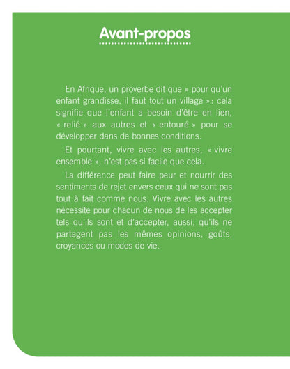 Le petit livre pour bien vivre ensemble