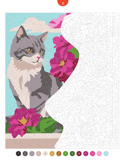 Évasion florale - 45 coloriages mystères
