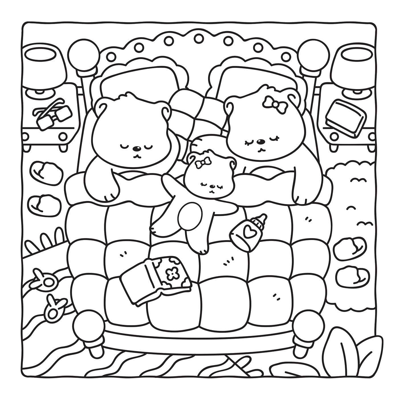 Cozy colo Didi Plums : En famille