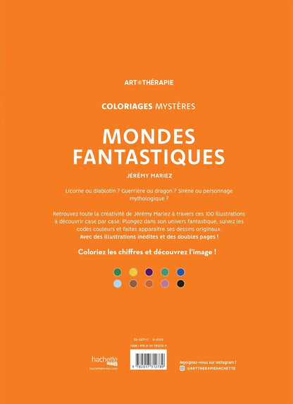 Coloriages mystères - Mondes fantastiques