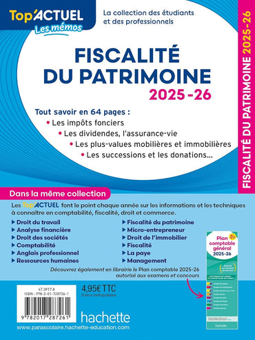 Top'Actuel Fiscalité du patrimoine  2025-2026